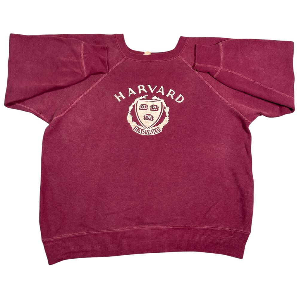 Vintage 60s Champion Running Man Harvard Raglan Varsity Sweatshirt